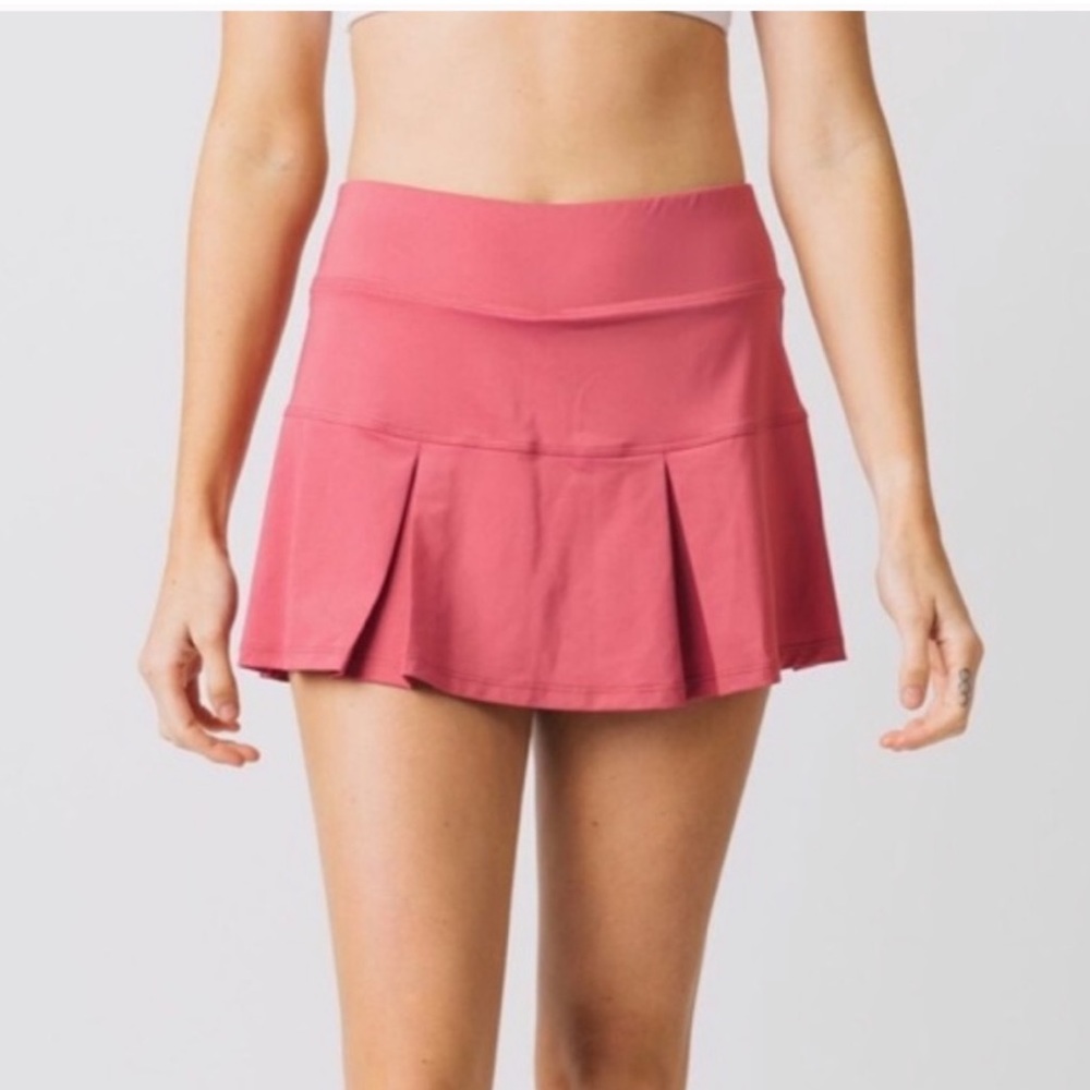 ZYIA Active Pink Edge Tennis Skirt Size S